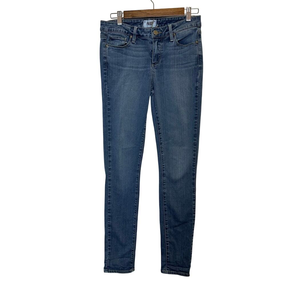 PAIGE Verdugo Ultra‎ Skinny Jeans Women’s 28 High Rise Medium Wash Denim